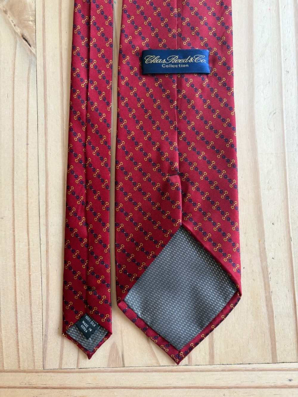 Chas. Reed & Co. Collection Silk Necktie - Picture 2 of 4